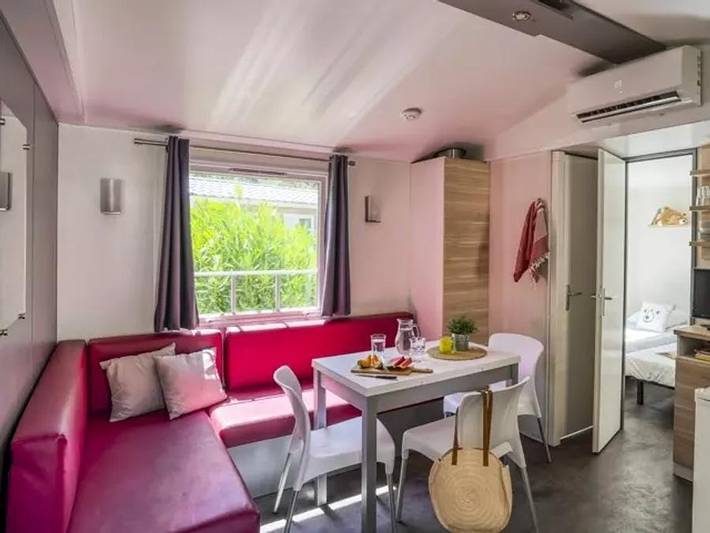 Mobil home pour 6 personnes, avec bassin pour enfant à Saint-André - 3