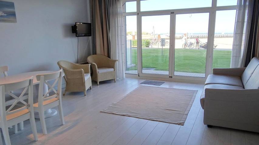 Location de vacances pour 4 personnes, avec balcon/terrasse à Nieuwpoort