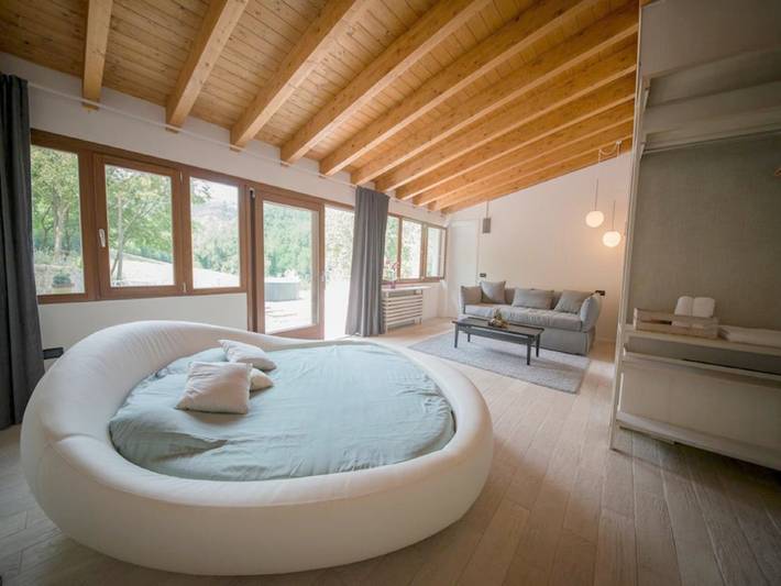 Maison d’hôte pour 2 personnes, avec Jacuzzi et Jardin ainsi que Piscine et Sauna à Brisighella