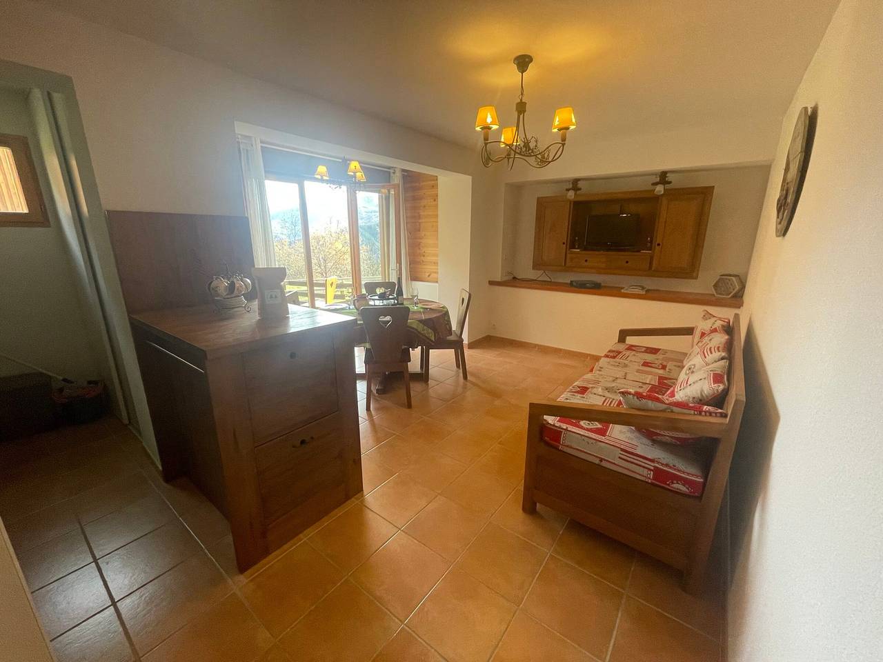 Apartamento entero, Apartamento acogedor en Pra-Loup 1600, 2 habitaciones, terraza, parking in Pra-Loup, Uvernet-Fours