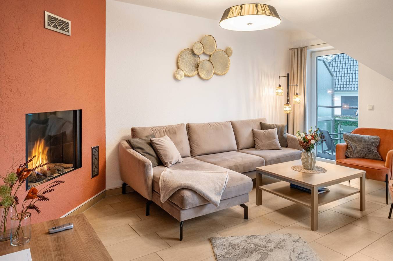Ganze Wohnung, Ferienwohnung 'Domizil Eden - Obergeschoss' mit Seeblick, privater Terrasse und Wlan in Göhren-Lebbin, Fleesensee