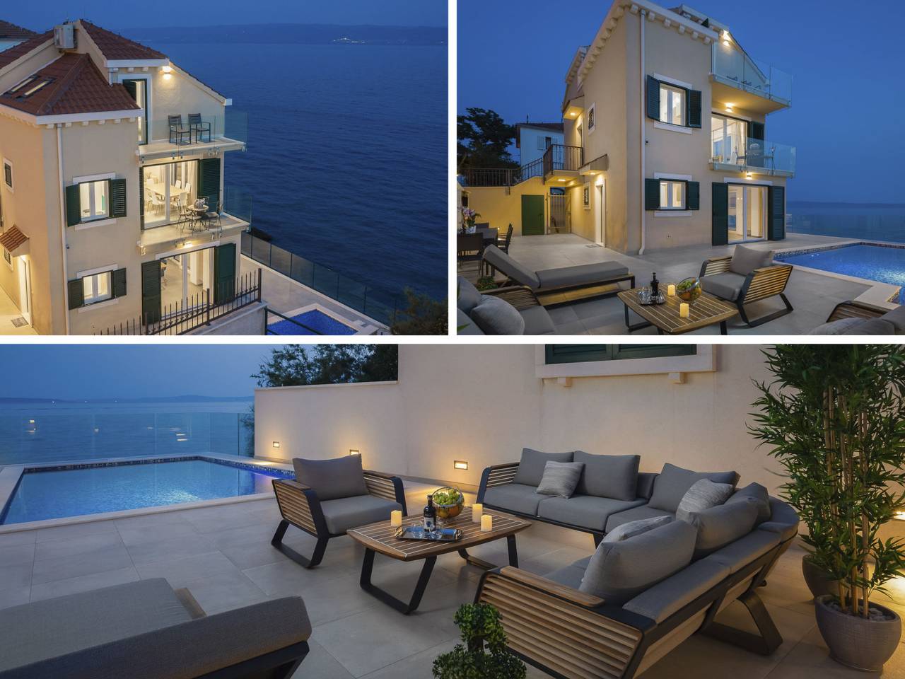 Epetium Beach Villa in Stobrec, Split-Dalmatien