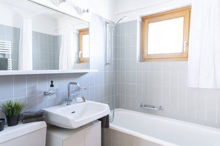 Ganze Wohnung, Chasa Fabulusa: Moderne 2.5-Zimmerwohung mitten in Ftan in Ftan, Unterengadin