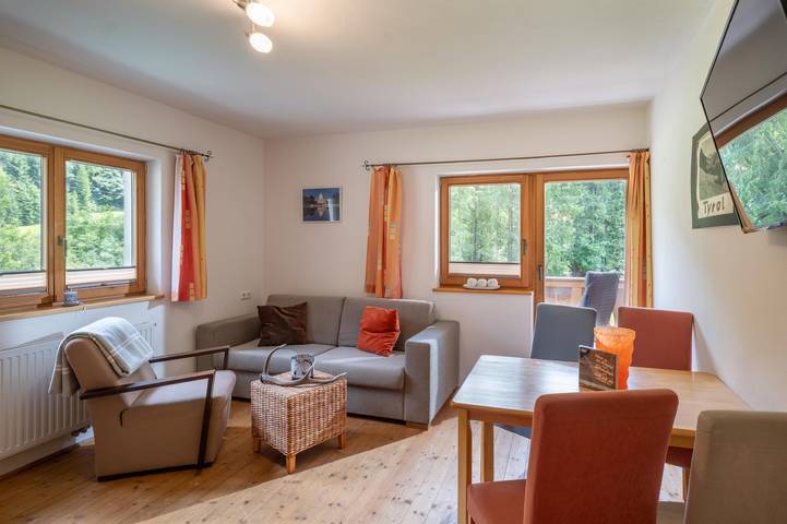 Entire holiday apartment, Apartment/1 bedroom/shower, Wc in Schwendt, Kaiser mountains