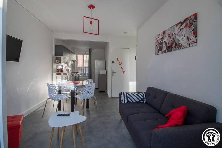 Gîte pour 2 personnes, avec Terrasse et Vue