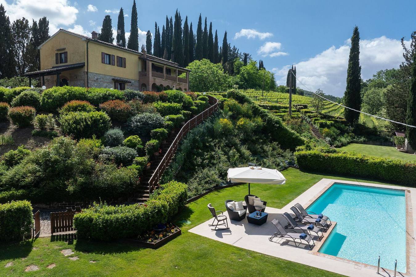 Villa Sabrina in San Gimignano, Siena e dintorni