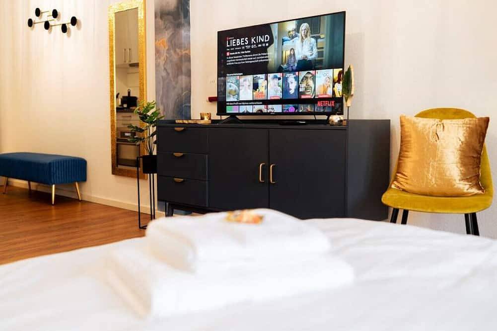 Geheel appartement, Premium Studio 1 Min to Hbf in Schwetzingerstadt/Oststadt, Mannheim