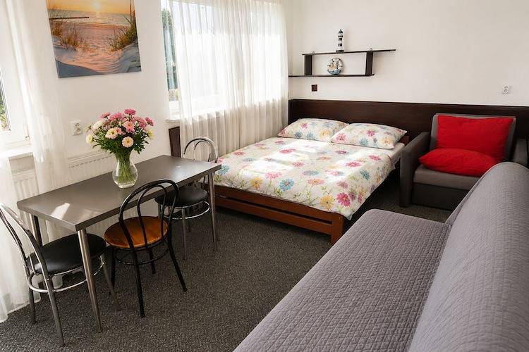 Ganze Wohnung, Studio für 3 Personen in Meeresnähe, Dziwnówek in Dziwnówek, Baltic Sea Pomerania