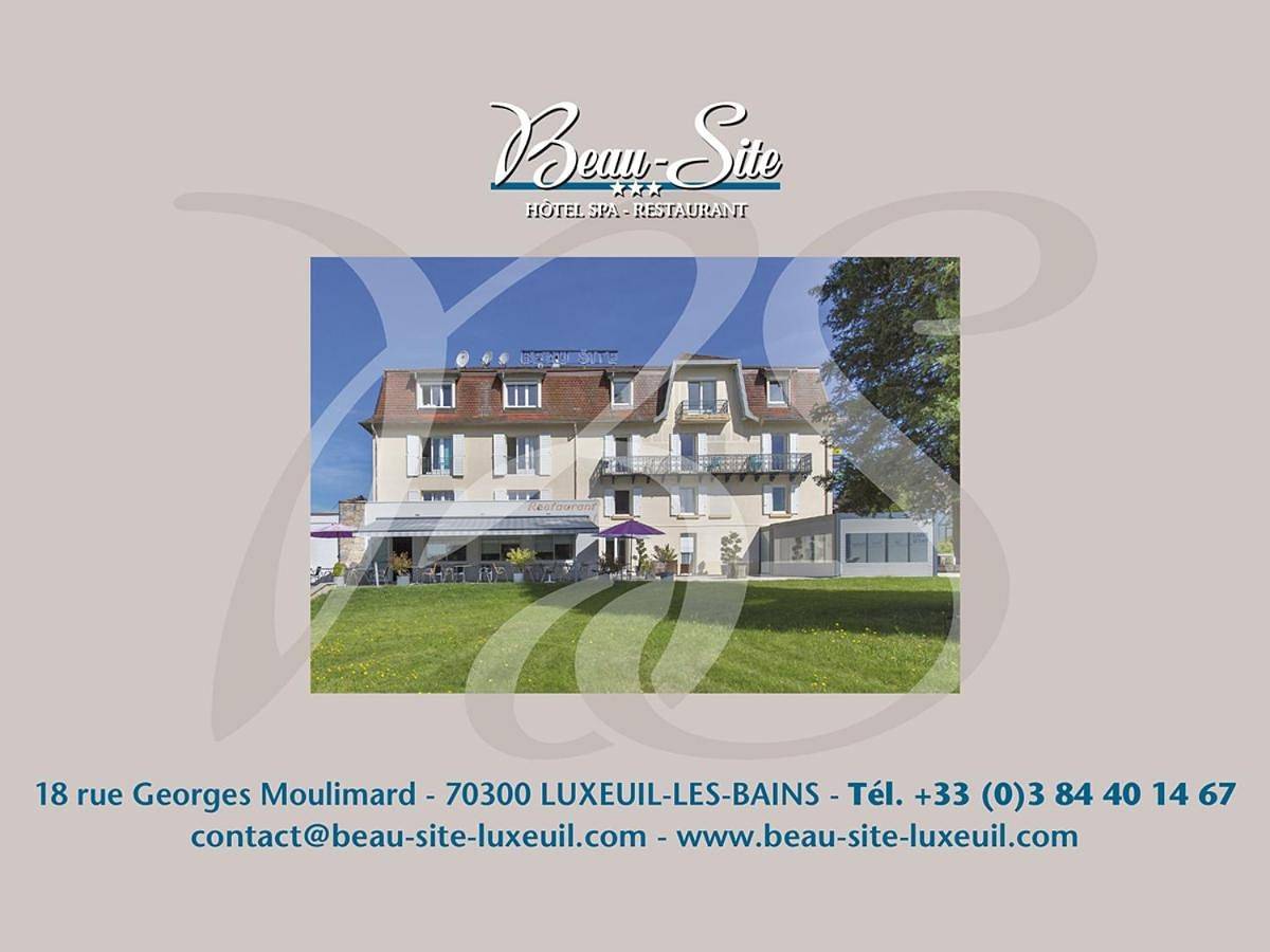 Logis Hotel Restaurant Spa Beau Site in Luxeuil-les-Bains, Haute-Saône