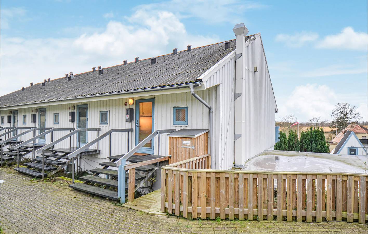 Ganze Ferienwohnung, Ferienwohnung für 5 Personen mit Terrasse in Knebel, Süddjursland