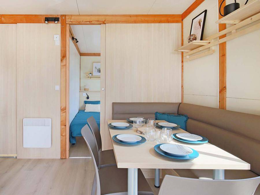 Camping Le Mont Grêle - Chalet 6 personnes - Chalet Ottawa in Lépin-le-Lac, Région de Chambéry