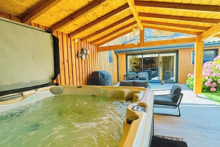 Maison de vacances pour 4 personnes, avec jacuzzi