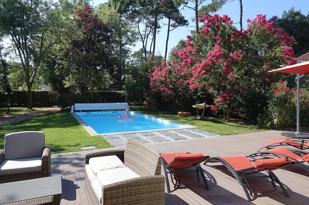 Villa à 600 m de la plage, piscine chauffée 9x4, classée 3* in Labenne Océan, Labenne