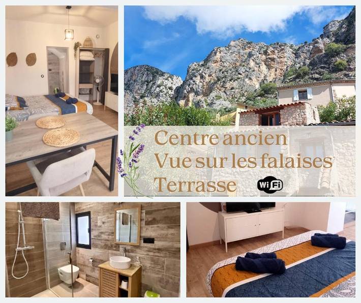 Appartement de vacances pour 2 personnes, avec vue et terrasse