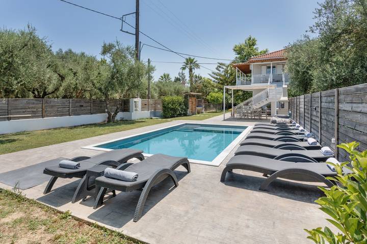 Villa per 10 persone, con balcone - 1