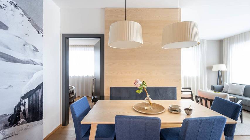 Ferienwohnung für 4 Personen, mit Balkon und Sauna, mit Haustier in Gaschurn