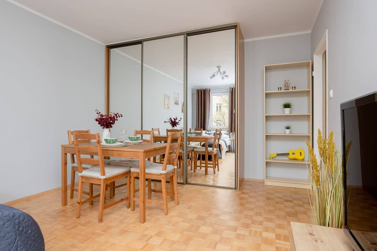 Entire studio, Wilanowska 14A | Comfy Studio | Close to centre in Warsaw Śródmieście, Warsaw
