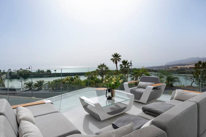 Ferienvilla 'Karat Abama' mit Meerblick, WLAN und Klimaanlage in Playa Abama, Guía de Isora