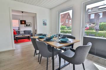 Ferienhaus für 6 Personen, mit Terrasse und Garten auf Langeoog