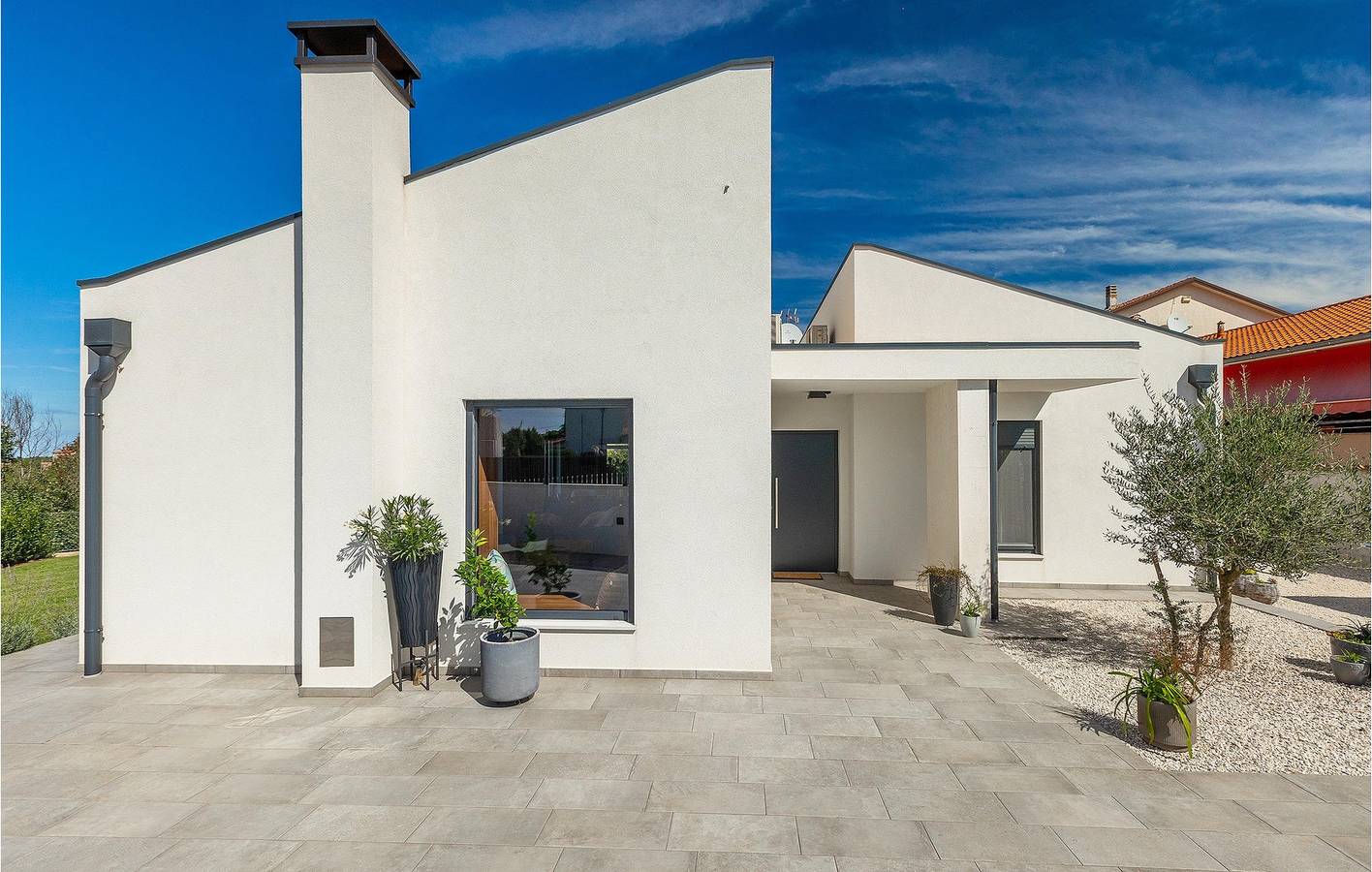 Modernes 2-Zimmer-Apartment mit Pool, WLAN und Parkplatz in Kanfanar – 1 km vom Stadtzentrum entfernt in Kanfanar, Zentralistrien