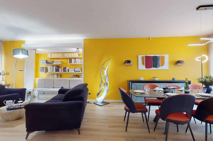 Maison de vacances pour 10 personnes, avec balcon et jardin à Colmar