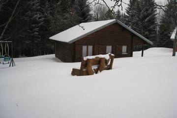 Chalet für 5 Personen, mit Garten, kinderfreundlich in den Vogesen