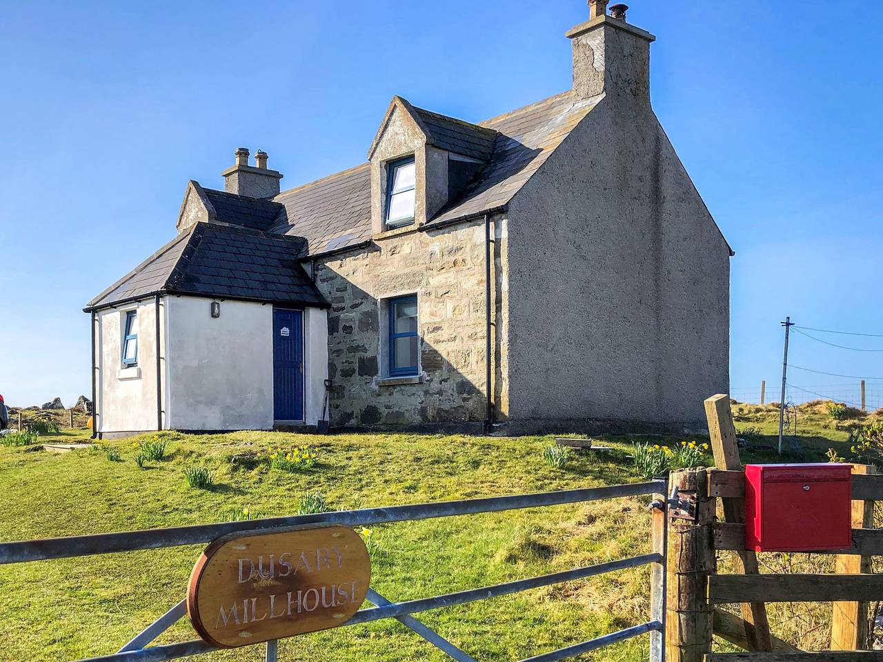 Dusary Millhouse in North Uist, Outer Hebrides