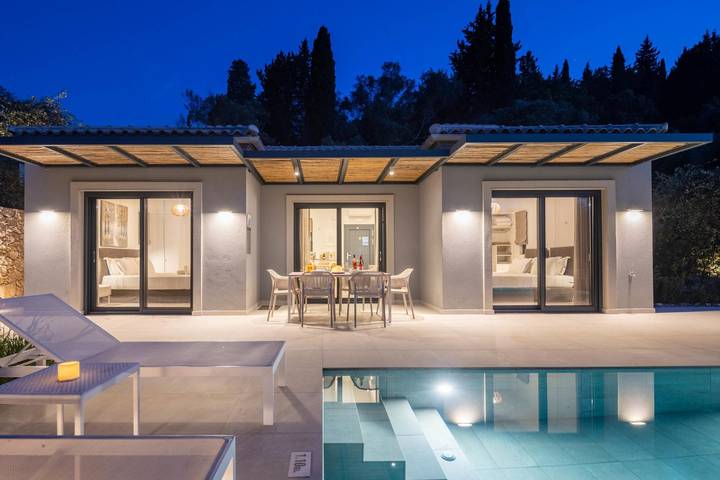 Villa für 4 Personen, mit Garten auf Korfu - 2