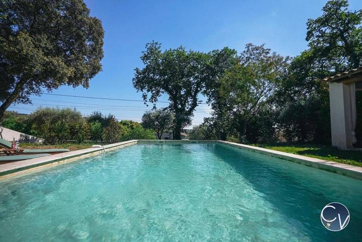 Location de vacances pour 6 personnes, avec terrasse et piscine à Vallabrix - 3