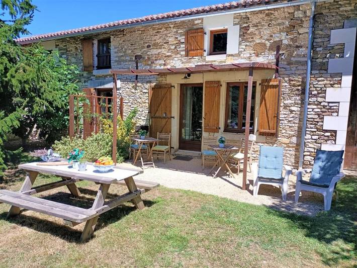 Casa de vacaciones para 4 personas, con piscina y jardín - 1