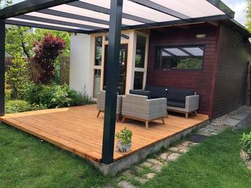 Gîte pour 4 personnes, avec terrasse à Brno
