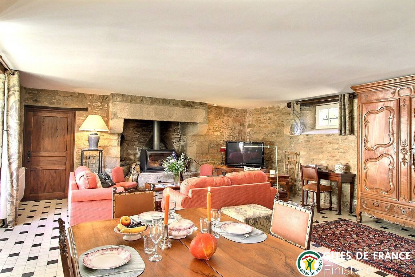 Gîte für 6 Personen mit Terrasse in Concarneau, Côte de Cornouaille