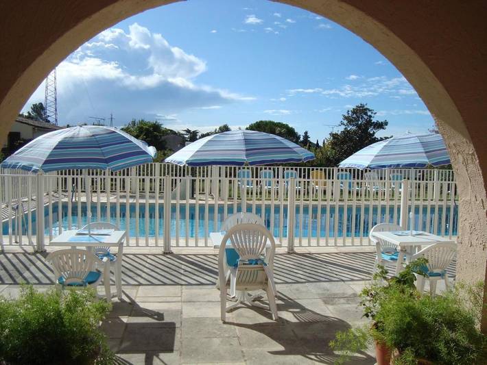 Hôtel pour 2 personnes, avec Balcon et Terrasse ainsi que Jardin et Piscine