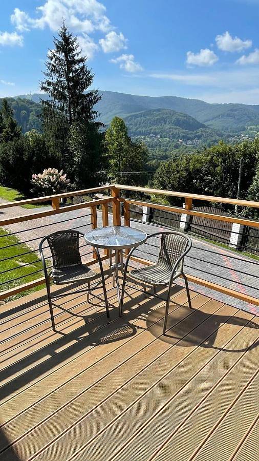 Apartament wakacyjny dla 2 osób, z Balkon i Taras oraz Ogród i Widok w Ustroń