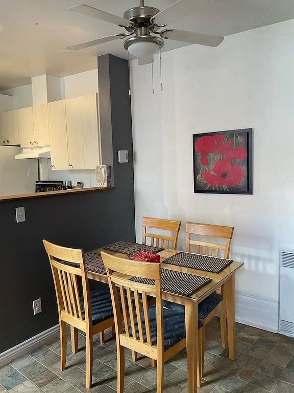 Ganze Wohnung, Old Quebec's historic district. 1-bedroom apartment, sleeps 4 in Québec (Stadt), Québec