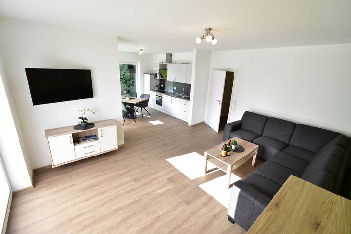 Ferienwohnung für 6 Personen, mit Terrasse und Garten in Norddeich, Norden-Norddeich