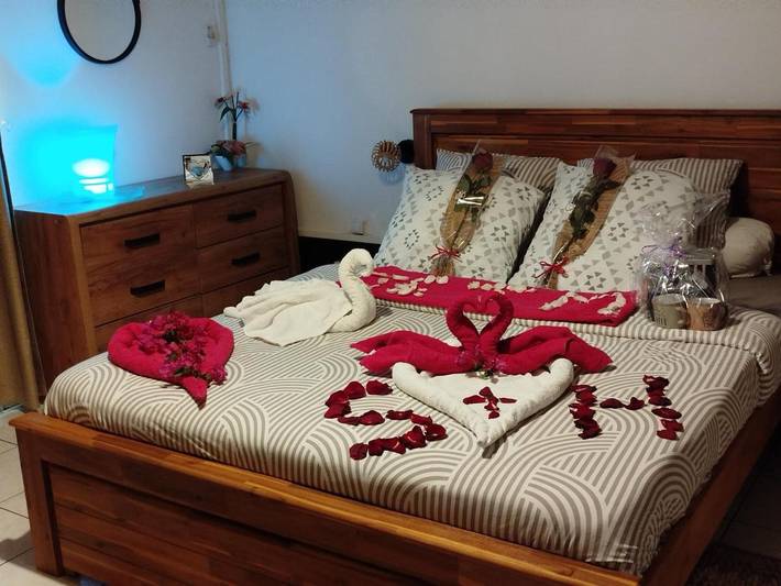 Gîte pour 2 personnes, avec jacuzzi et jardin, adapté aux familles dans Grands-Bois - 3