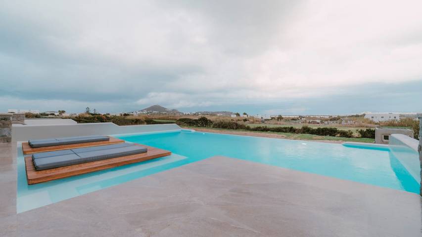 Villa for 8 people, with Balcony and Terrace in Naxos