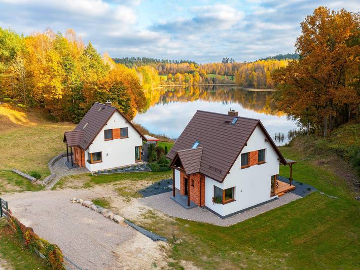 Vacation rental for 8 people, with sauna and terrace, with pets in Pomerania