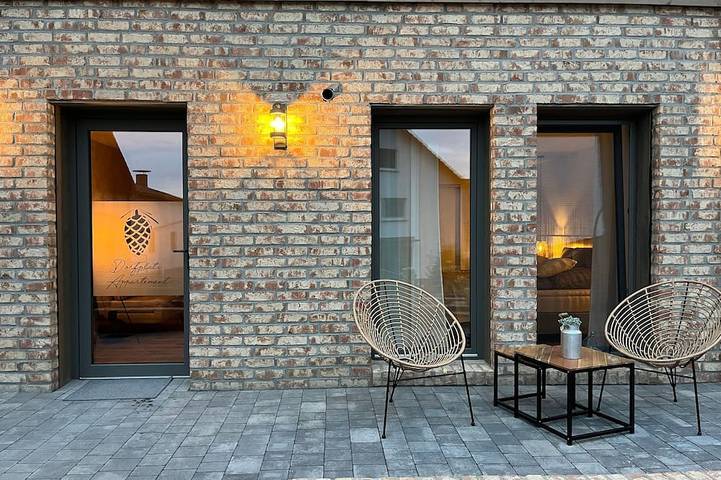 Ferienhaus für 2 Personen, mit Garten und Terrasse, mit Haustier