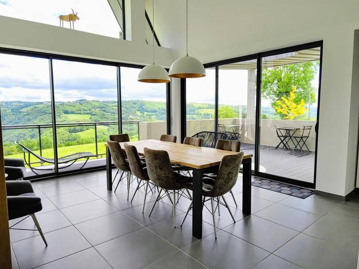 Location de vacances pour 6 personnes, avec vue et jardin à Maleville - 3