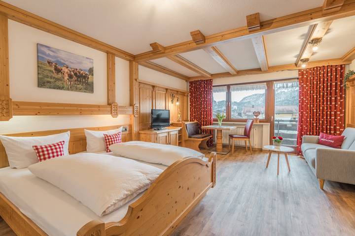 Ferienwohnung für 2 Personen, mit Balkon in Oberstdorf