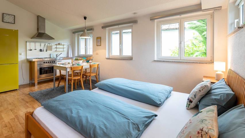 Gîte pour 4 personnes, avec jardin et terrasse, adapté aux familles à Markdorf - 2