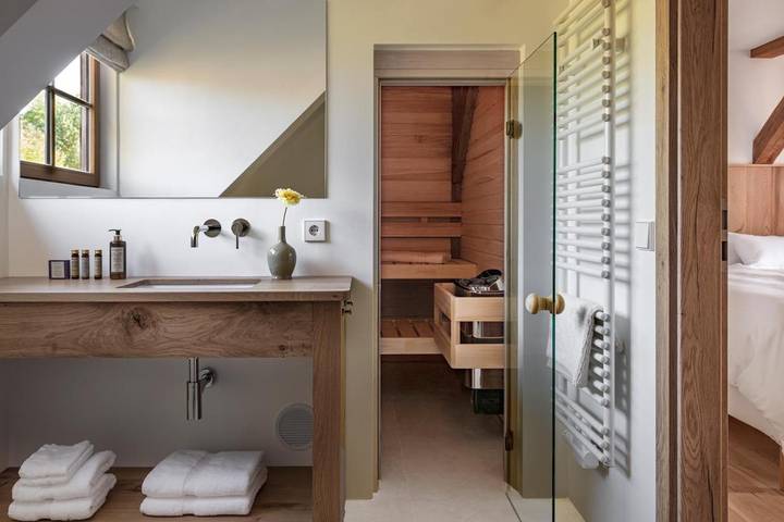 Ferienwohnung für 2 Personen, mit Balkon und Terrasse sowie Garten und Sauna in Großwoltersdorf - 3