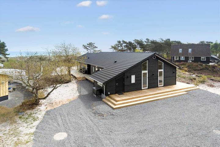 Ferienhaus für 8 Personen, mit Whirlpool und Terrasse sowie Sauna