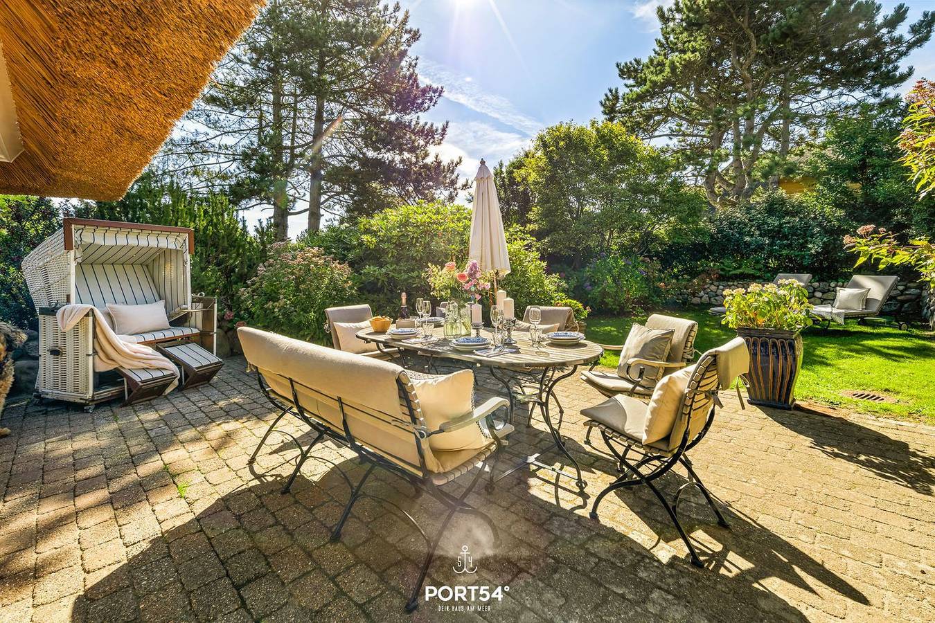 Premium Haus unter Reet mit Sauna, Garten und Terrasse in Kampen auf Sylt in Kampen (Sylt), Sylt