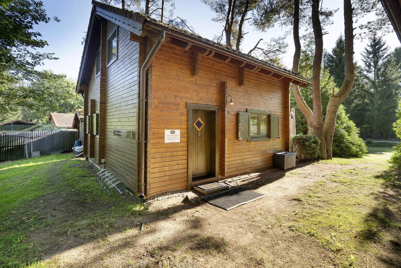 Casa de vacaciones 'Wildgans' con terraza compartida, jardín comunitario y wifi in Lychen, Uckermark region