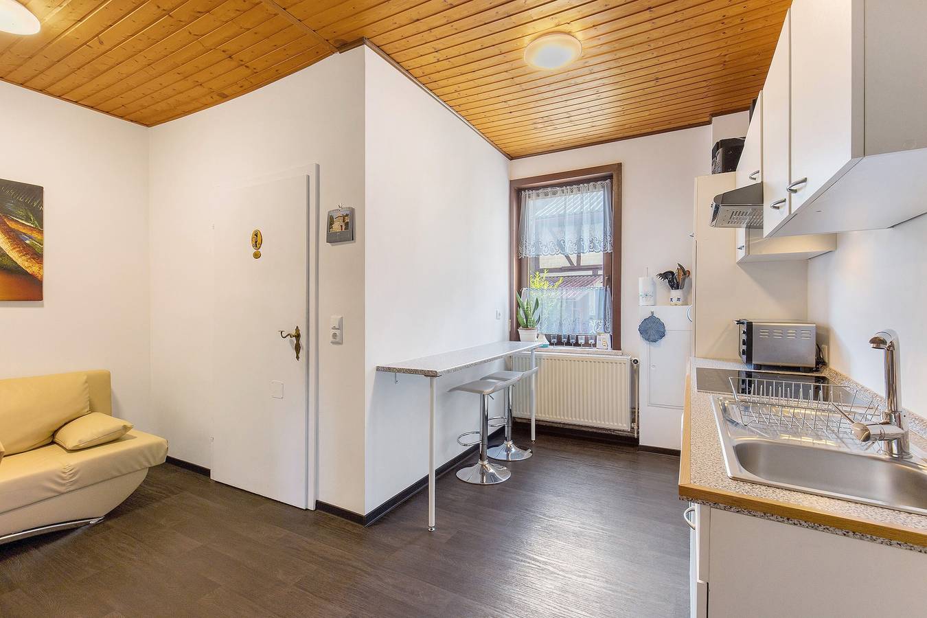Ganze Wohnung, Ferienwohnung 'Erdgeschoss' mit Gemeinschaftsterrasse, Gemeinschaftsgarten und Wlan in Ilsenburg, Harzvorland
