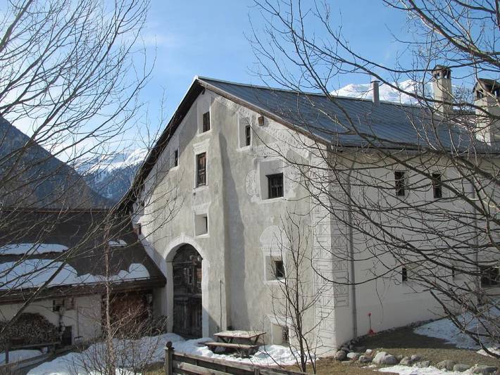Ferienhaus für 7 Personen, mit Garten, mit Haustier in Oberengadin