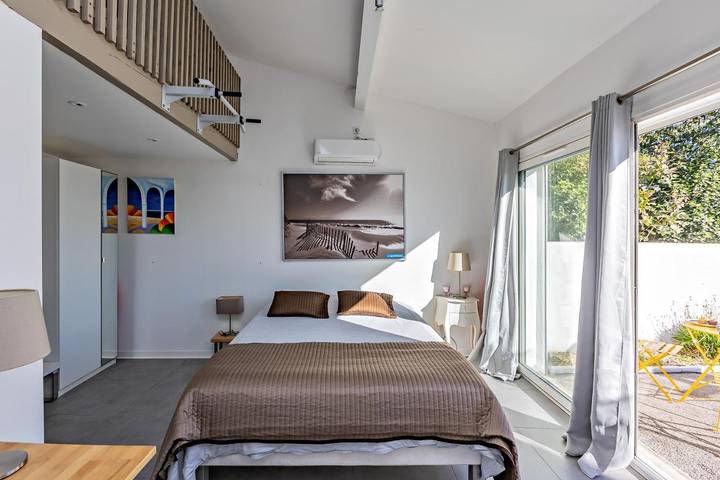 Appartement de vacances pour 2 personnes, avec terrasse et jardin
